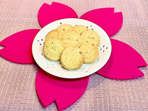 アイスボックスクッキー♡塩気がほんのり桜ver.
